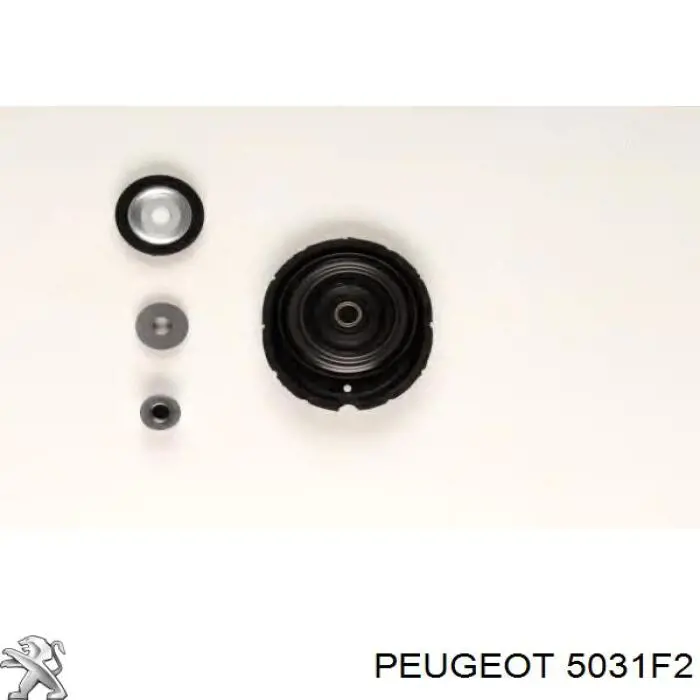 5031F2 Peugeot/Citroen Подушка амортизатора переднего