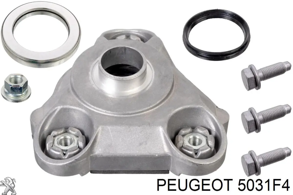 5031F4 Peugeot/Citroen опора амортизатора переднего левого