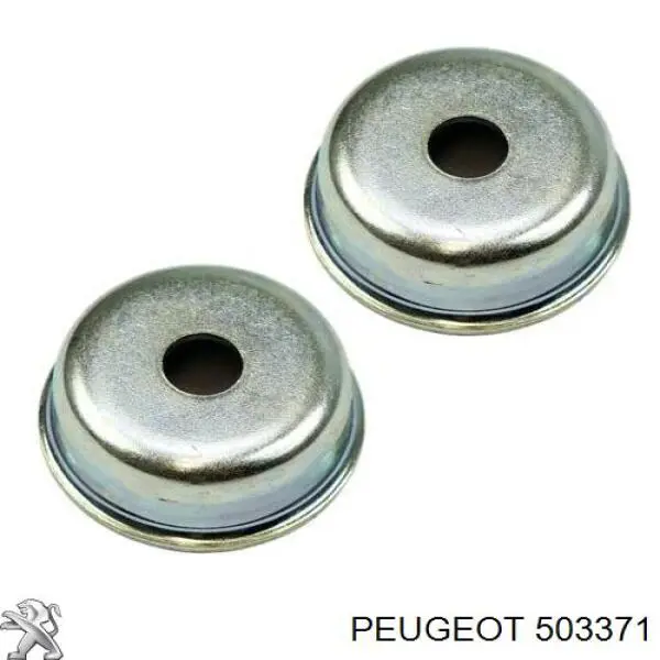 503371 Peugeot/Citroen pára-choque (grade de proteção de amortecedor dianteiro)