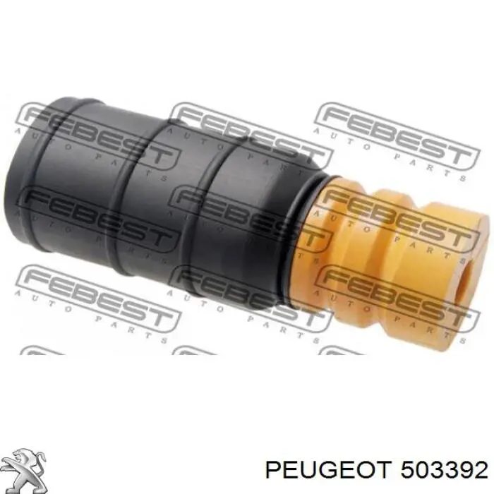 503392 Peugeot/Citroen буфер (отбойник амортизатора переднего + пыльник)