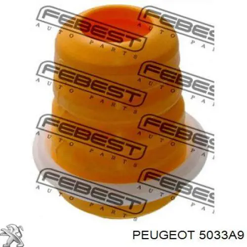 Купить 5033A9 Peugeot/Citroen Буфер (отбойник) амортизатора переднего