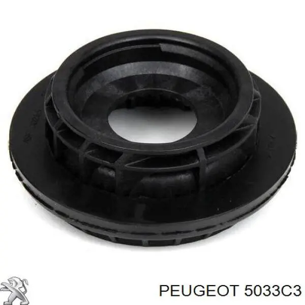 5033C3 Peugeot/Citroen проставка (резиновое кольцо пружины передней верхняя)