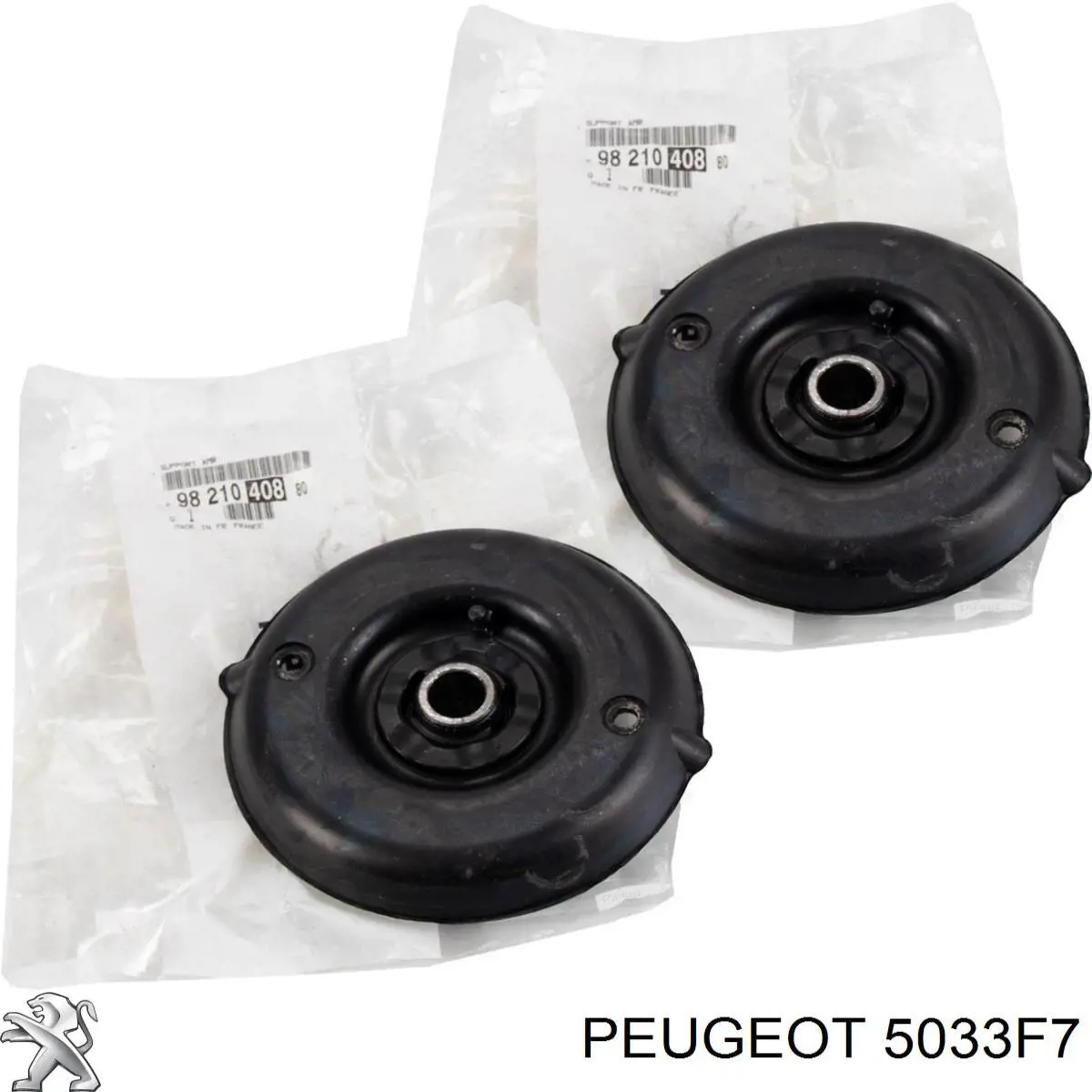 Опора стойки амортизатора переднего Peugeot/Citroen 5033F7 цена, от 10.93 USD