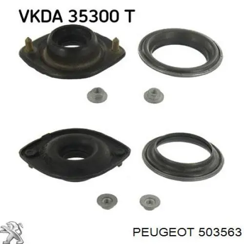 Купить 503563 Peugeot/Citroen Опорный подшипник амортизатора