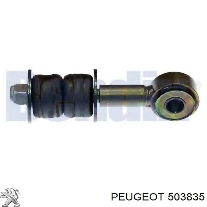 503835 Peugeot/Citroen опора амортизатора переднего левого