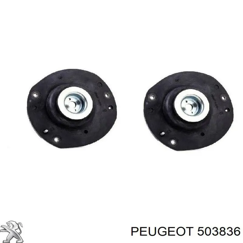 503836 Peugeot/Citroen опора амортизатора переднего левого