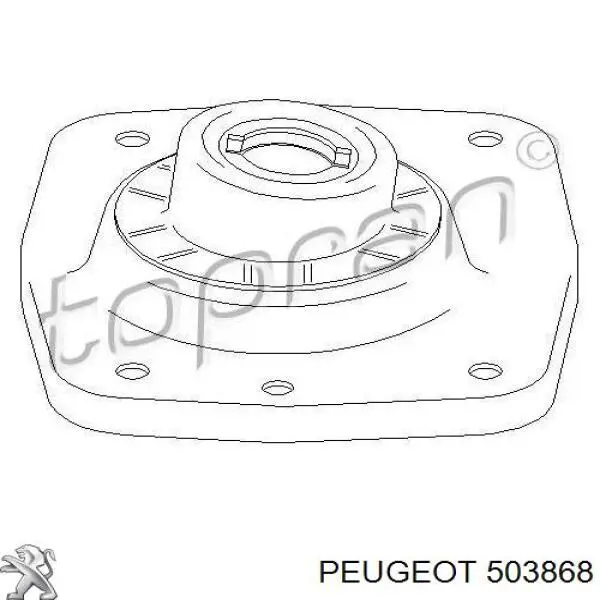 Купить 503868 Peugeot/Citroen Опора амортизатора переднего левого