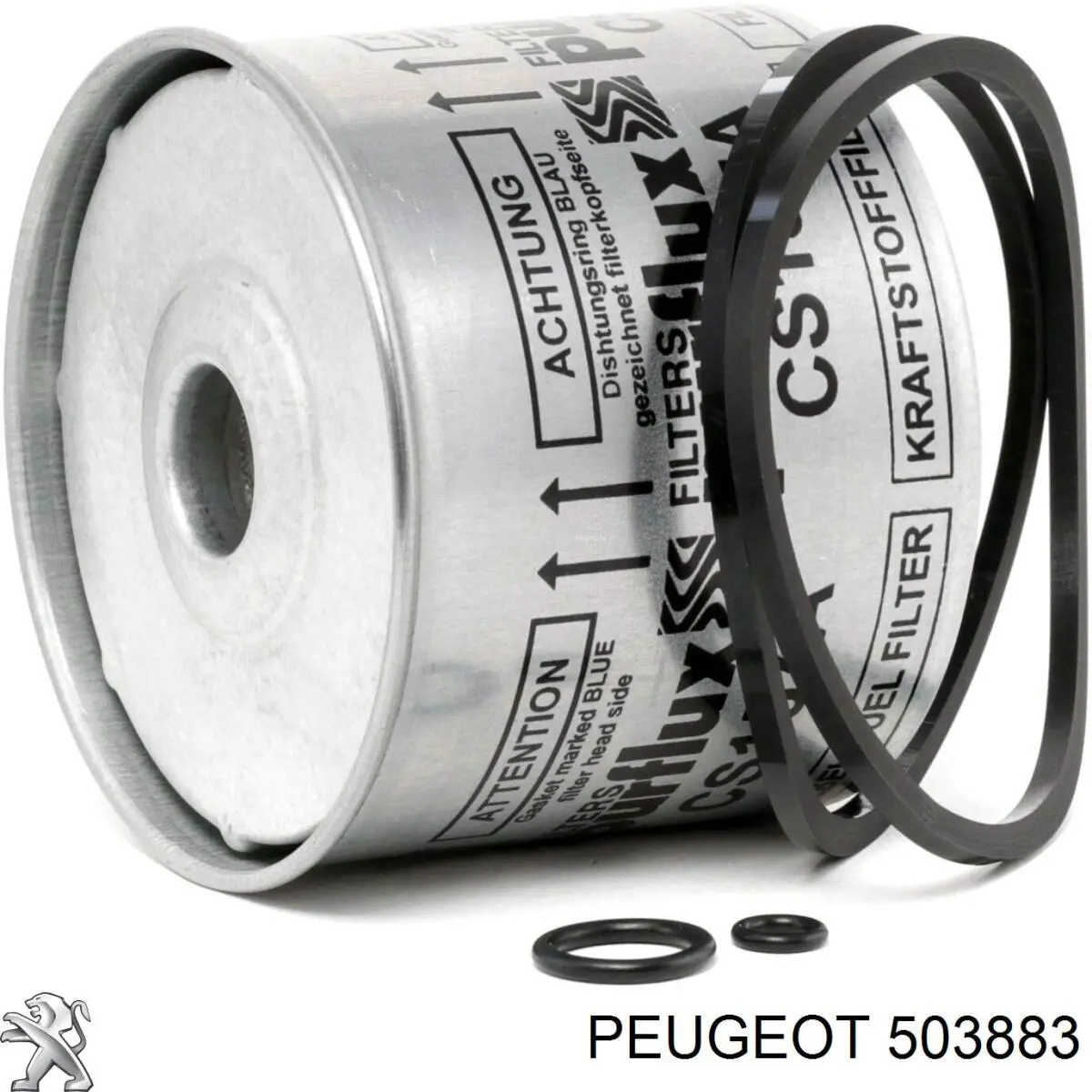 503883 Peugeot/Citroen опора амортизатора переднего