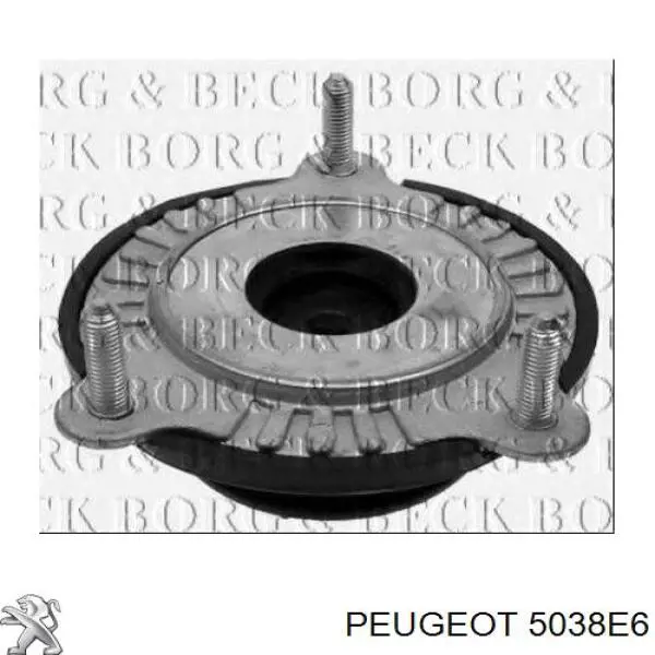 Опора стойки амортизатора переднего Peugeot/Citroen 5038E6 цена, от 20.78 USD