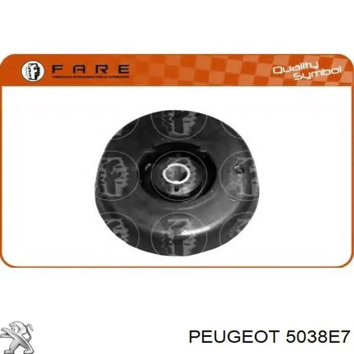 Купить 5038E7 Peugeot/Citroen Опора переднего амортизатора