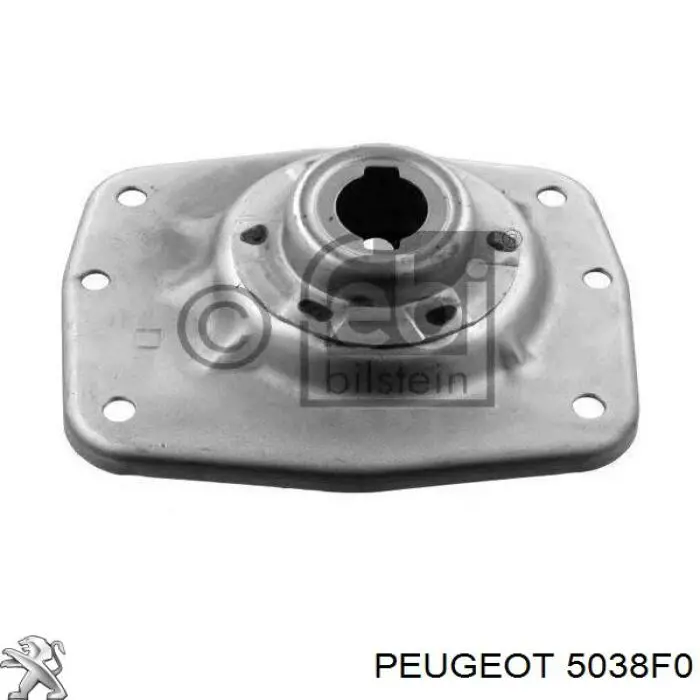 Опора амортизатора правого переднего Peugeot/Citroen 5038F0 цена, от 34.21 USD
