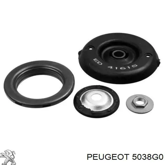 5038G0 Peugeot/Citroen suporte de amortecedor dianteiro