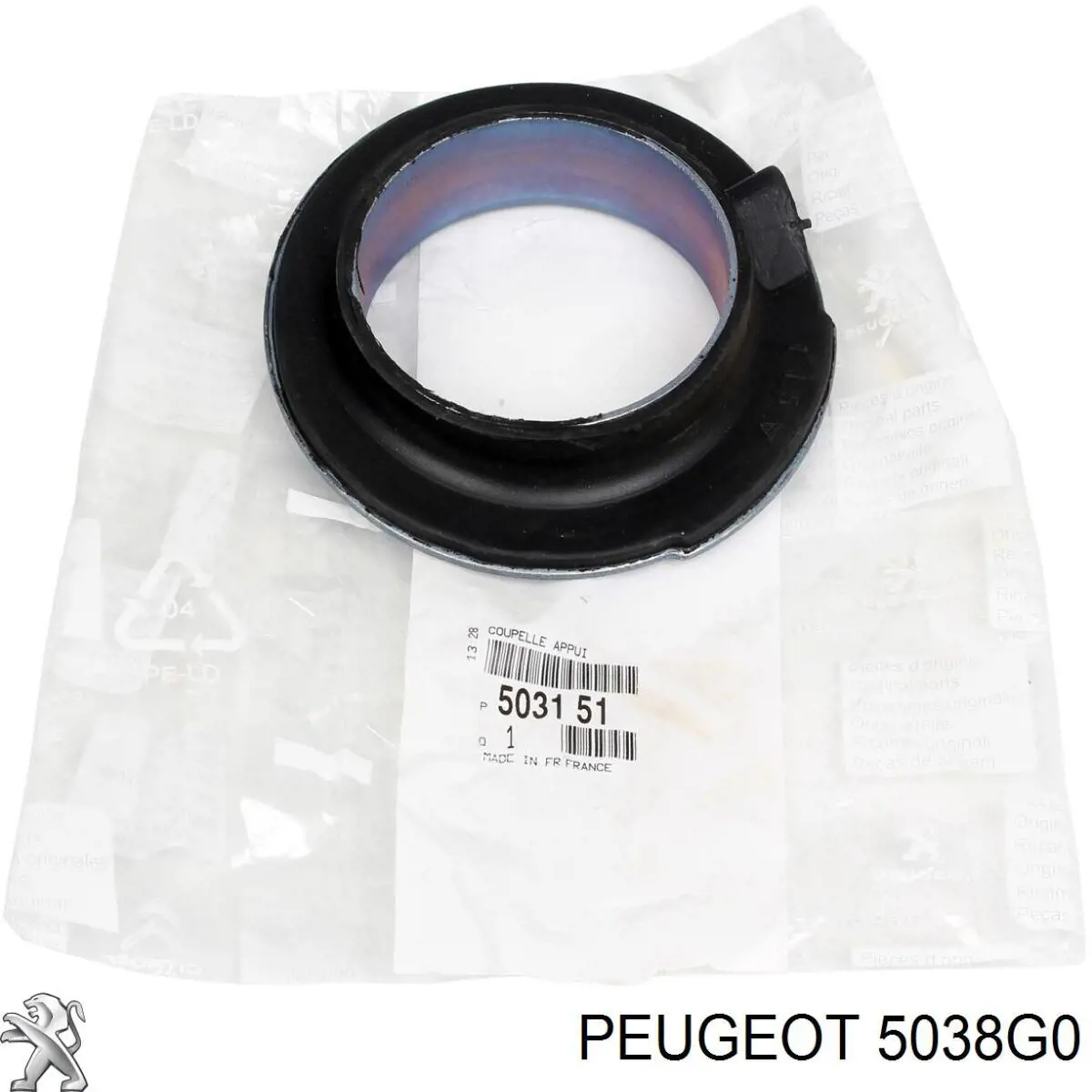 Опора передней стойки Peugeot/Citroen 5038G0