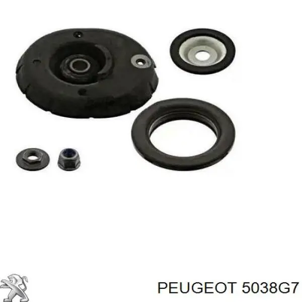Опора амортизатора правого переднего Peugeot/Citroen 5038G7 цена, от 29.53 USD
