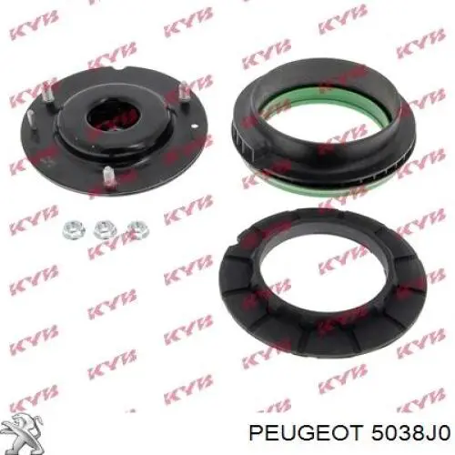 Опора амортизатора правого переднего Peugeot/Citroen 5038J0 цена, от 64.88 USD