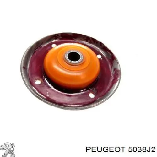 Опора стойки амортизатора переднего Peugeot/Citroen 5038J2 цена, от 8.95 USD