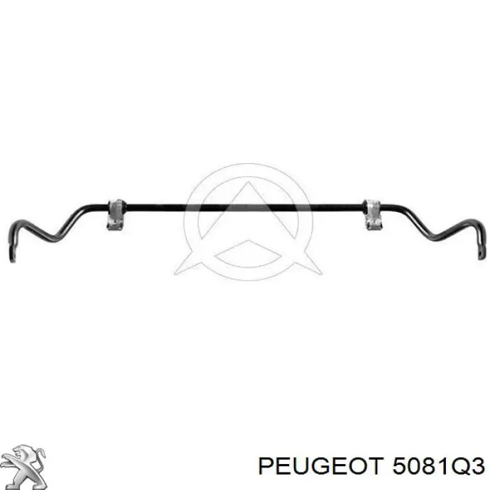 Передний стабилизатор 5081Q3 Peugeot/Citroen
