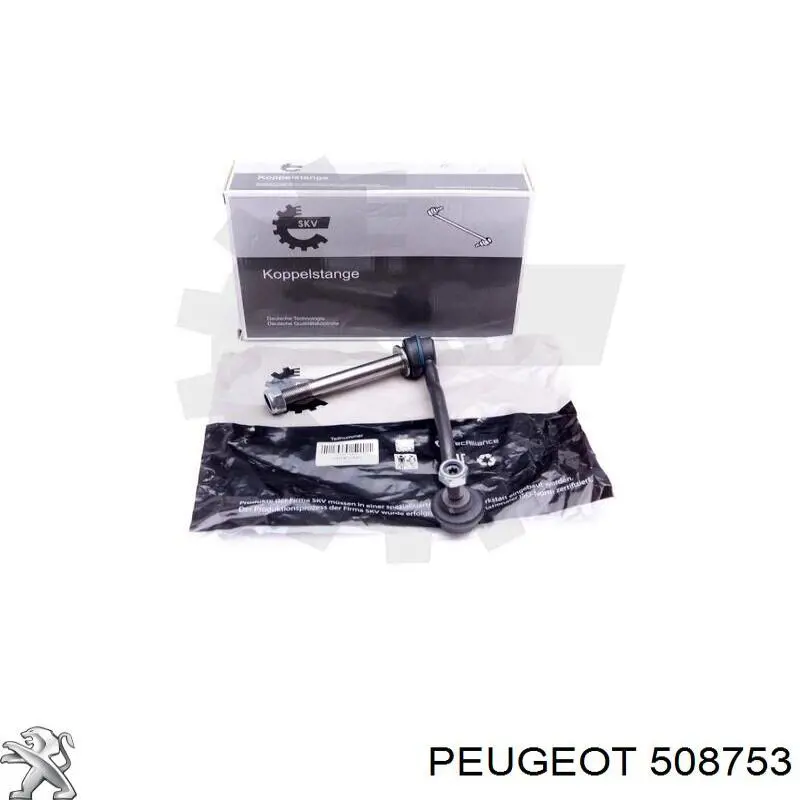 508753 Peugeot/Citroen Тяжка стабилизатора, переднего, правая