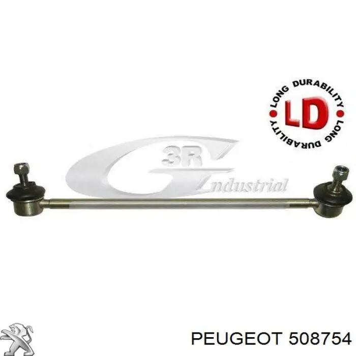 Стойка переднего стабилизатора левая 508754 Peugeot/Citroen