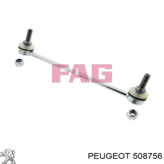 508756 Peugeot/Citroen montante de estabilizador dianteiro