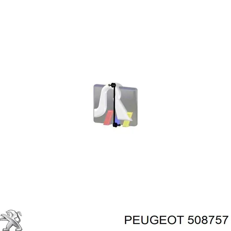 Стойка переднего стабилизатора 508757 Peugeot/Citroen