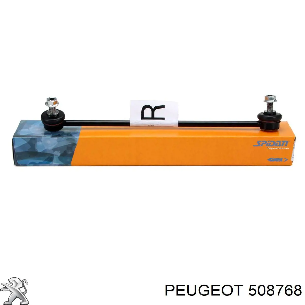 Montante direito de estabilizador dianteiro Peugeot/Citroen 508768