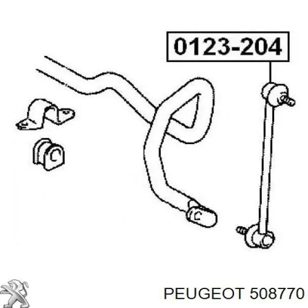 Купить 508770 Peugeot/Citroen Амортизационная стойка