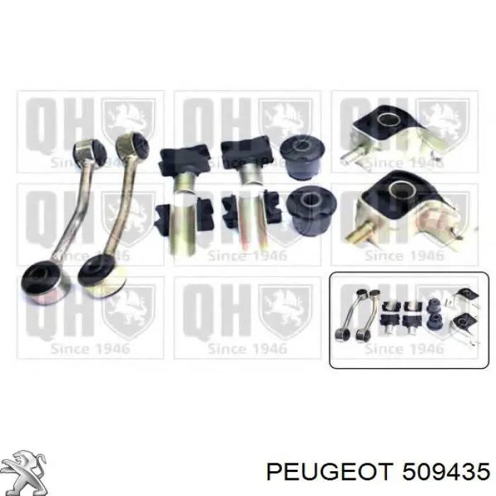 Втулка стабилизатора переднего внутренняя Peugeot/Citroen 509435 цена, от 2.72 USD