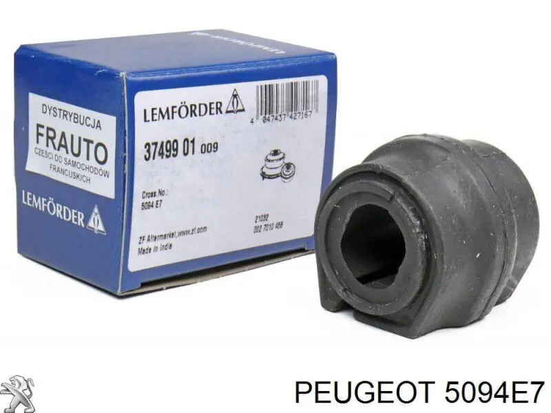 5094E7 Peugeot/Citroen втулка стабилизатора переднего