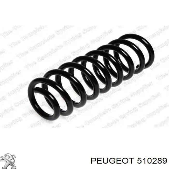 510289 Peugeot/Citroen Пружина подвески задняя