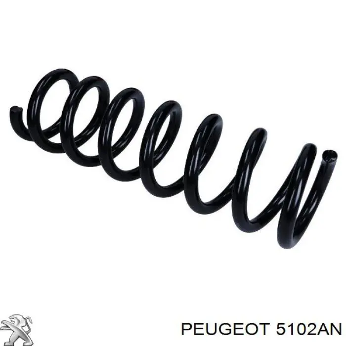 5102AN Peugeot/Citroen пружина задняя