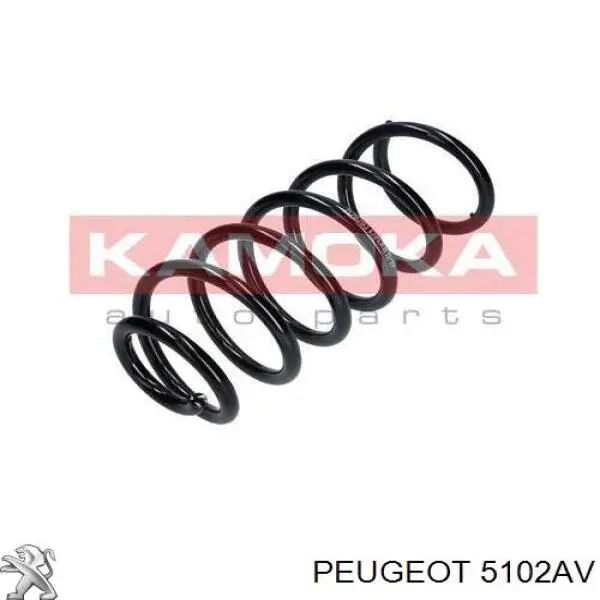 Пружина амортизатора Peugeot/Citroen 5102AV цена, от 21.37 USD