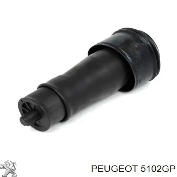 5102GP Peugeot/Citroen coxim pneumático (suspensão de lâminas pneumática do eixo traseiro)