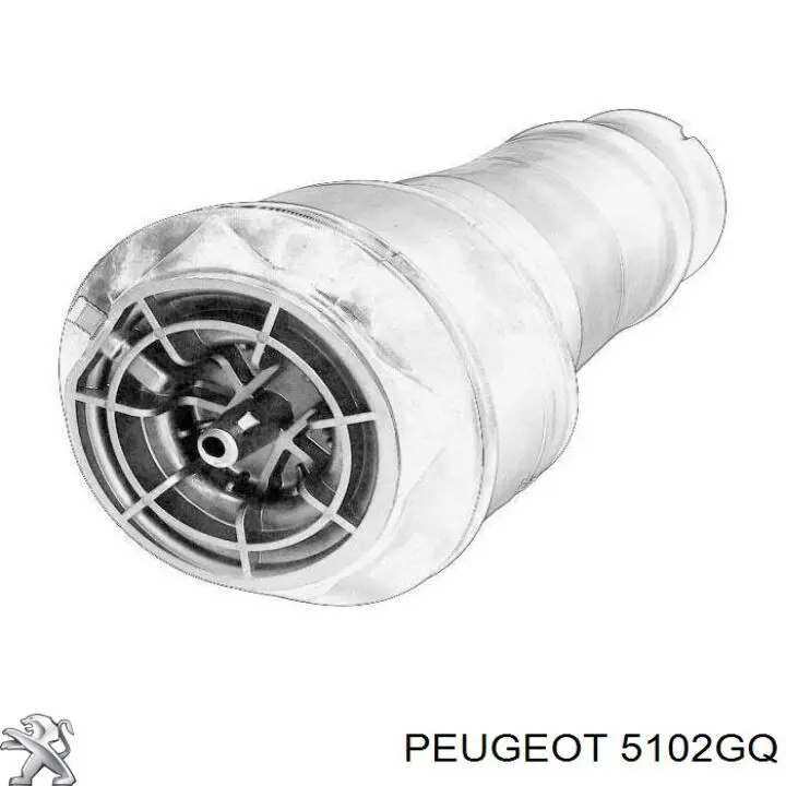 Пневмоподушка/пневморессора моста заднего Peugeot/Citroen 5102GQ цена, от 140.52 USD
