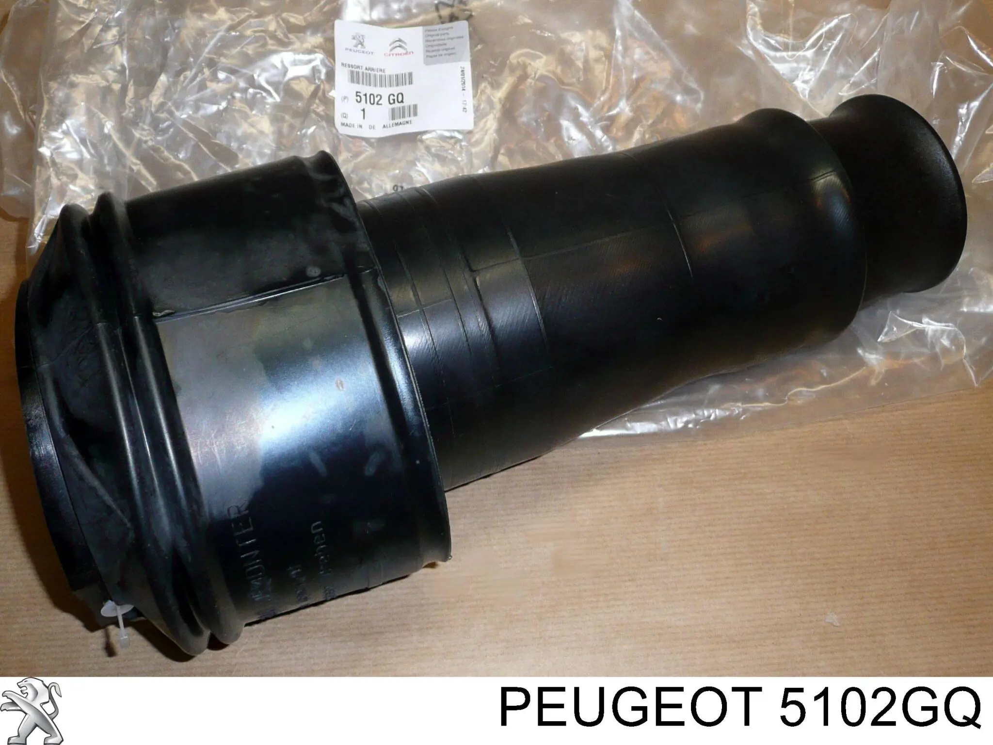 Купить 5102GQ Peugeot/Citroen Пневмоподушка (пневморессора) моста заднего