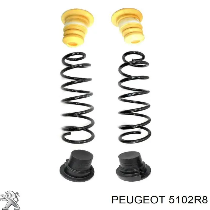 Купить 5102R8 Peugeot/Citroen Пневмоподушка (пневморессора) моста заднего
