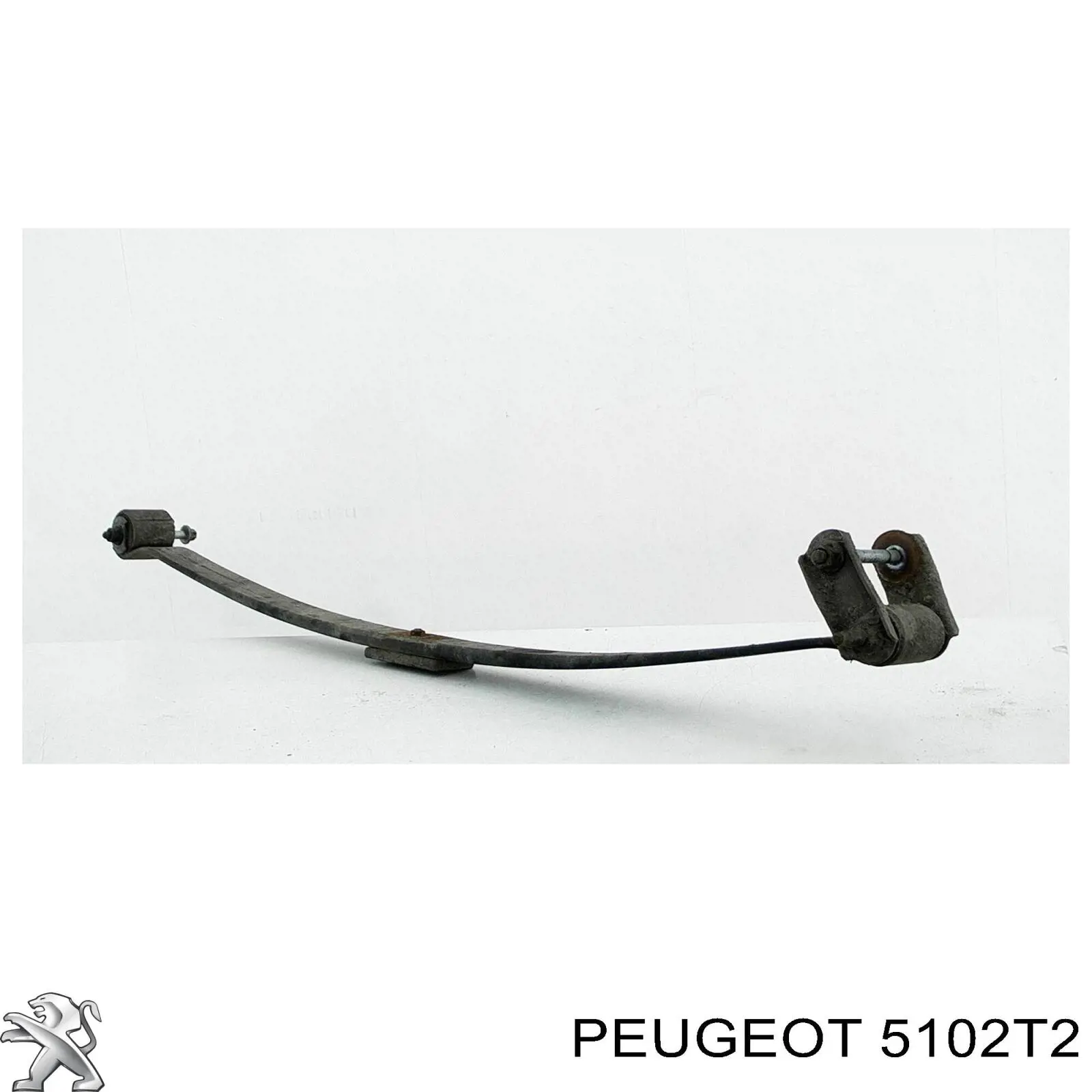 5102T2 Peugeot/Citroen рессора задняя
