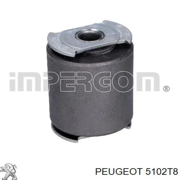 5102T8 Peugeot/Citroen suspensão de lâminas traseiro