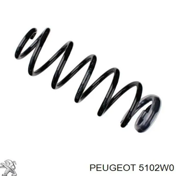 5102W0 Peugeot/Citroen пружина задняя