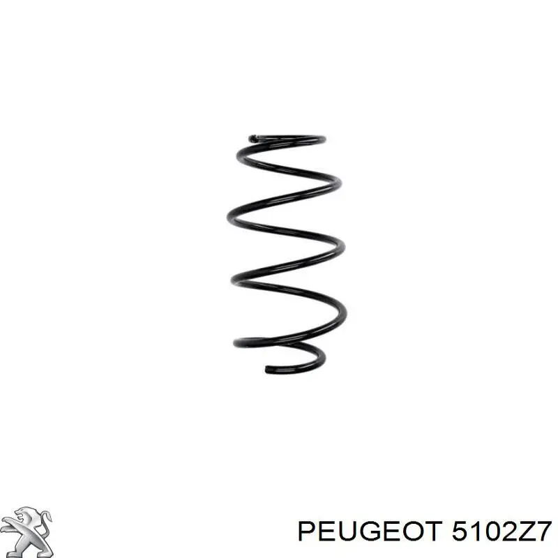 Купить 5102Z7 Peugeot/Citroen Пружина подвески