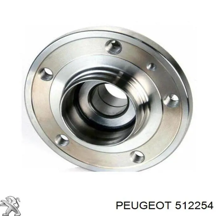 512254 Peugeot/Citroen espaçador (anel de borracha da mola traseira inferior)