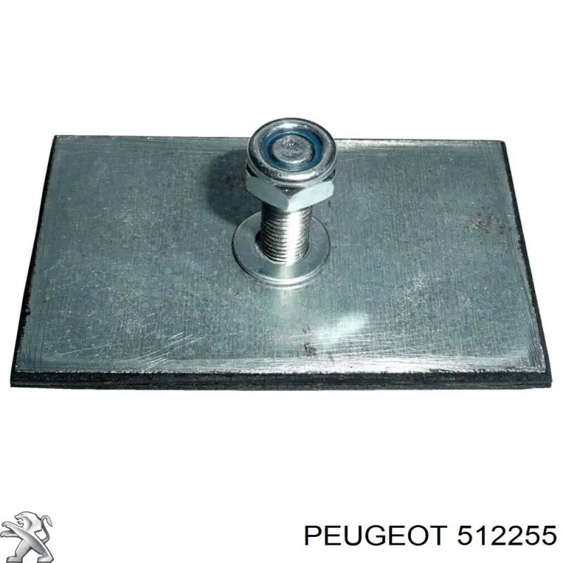 Подушка коренного листа задней рессоры Peugeot/Citroen 512255