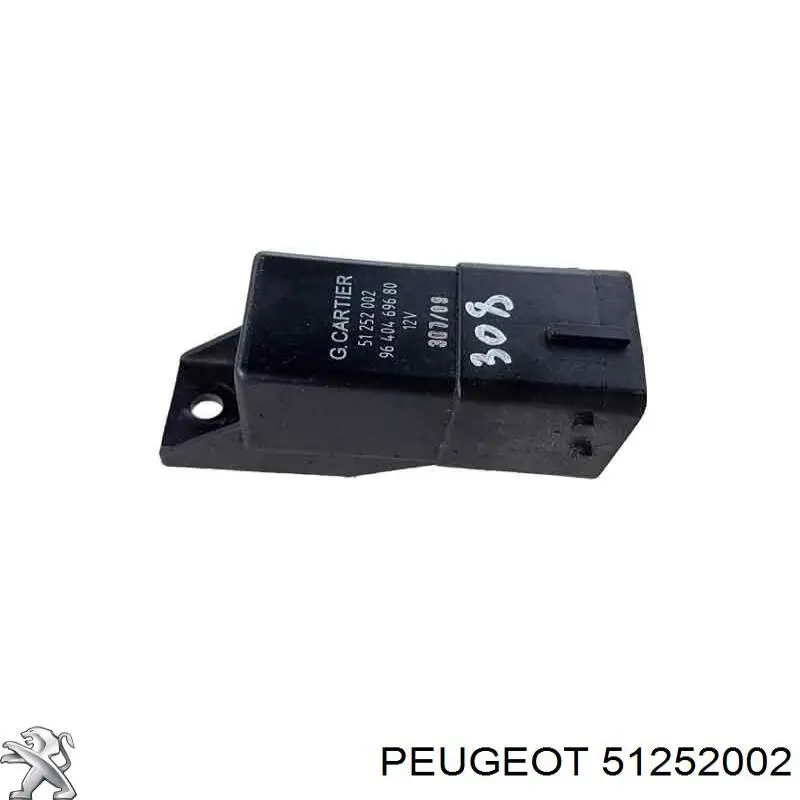 Реле свечей накала 51252002 Peugeot/Citroen