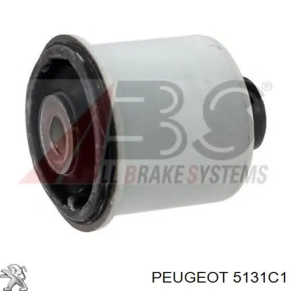 5131C1 Peugeot/Citroen сайлентблок задней балки (подрамника)