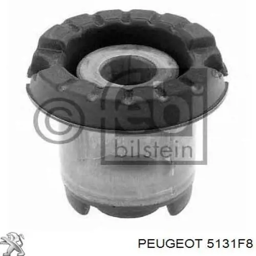 Купить 5131F8 Peugeot/Citroen Сайлентблок задней балки