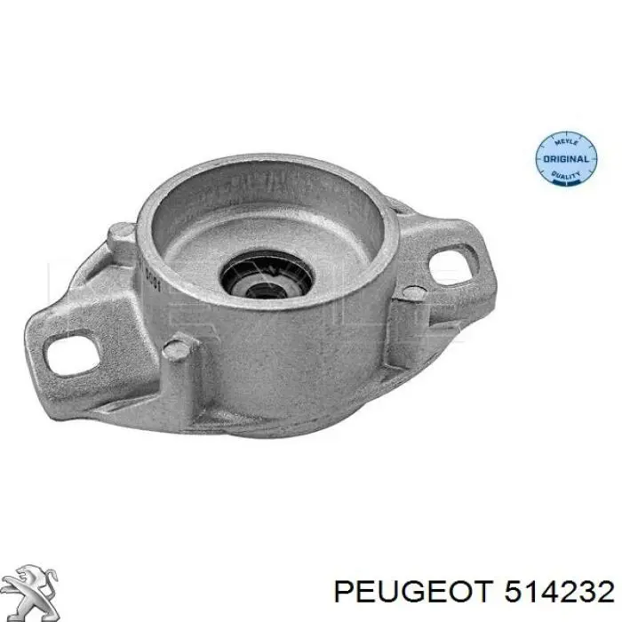514232 Peugeot/Citroen опора амортизатора заднего