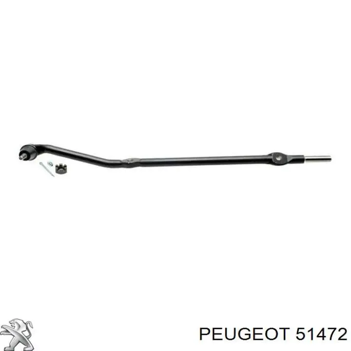 51472 Peugeot/Citroen Сальник коленвала двигателя, передний