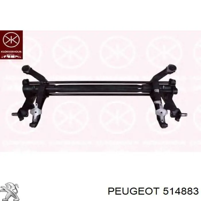 514883 Peugeot/Citroen балка задней подвески (подрамник)