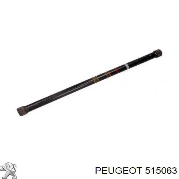 515063 Peugeot/Citroen barra de torção traseira