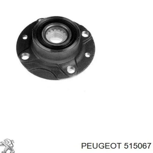 Торсион задний правый 515067 Peugeot/Citroen